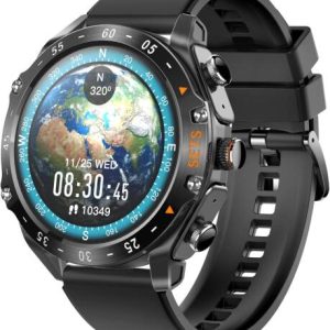 Smart Watch with Wirelessly Earbuds 2 in 1